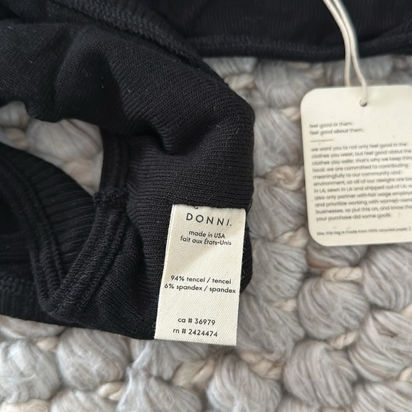 NWT‎ Donni. Black Bralette Muliti sizes - Picture 4 of 4